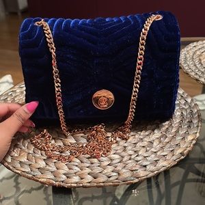 Ted Baker Rachila Quilted Velvet Crossbody bag